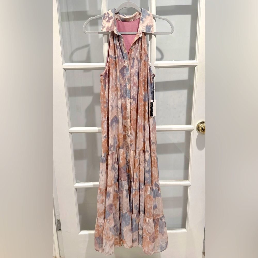 DESIGNER EDITION: SLEEVELESS BUTTON DOWN DRESS✨🦋